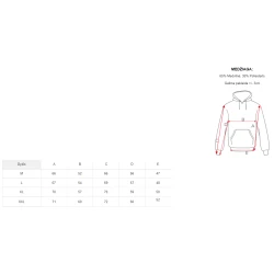 Mėlynos spalvos vyriškas džemperis su gobtuvu Buvoli