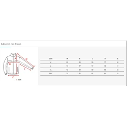 Vyriška mėlyna žieminė striukė Race