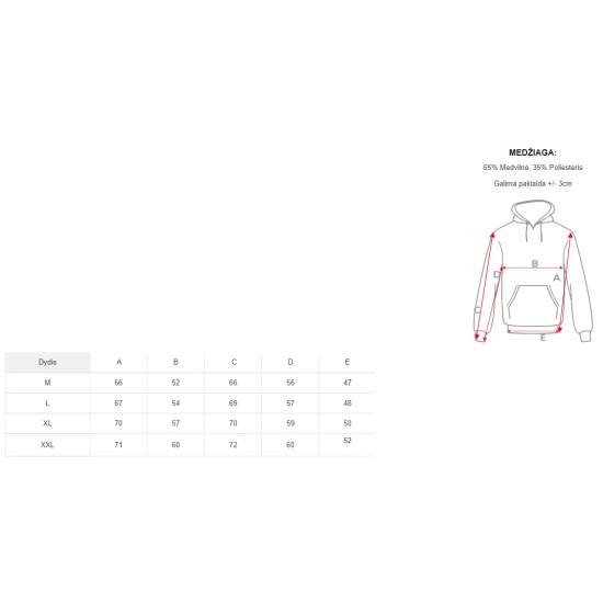 Tamsiai pilkos spalvos vyriškas džemperis su gobtuvu Buvoli Džemperiai su gobtuvu