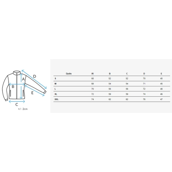 Ruda moteriška striukė Risk TY4080