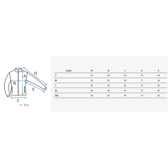 Moteriška juoda striukė Gibon JS/16M9062/392