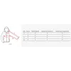 Vyriškas džemperis su gobtuvu ir raštu Slik BX5573