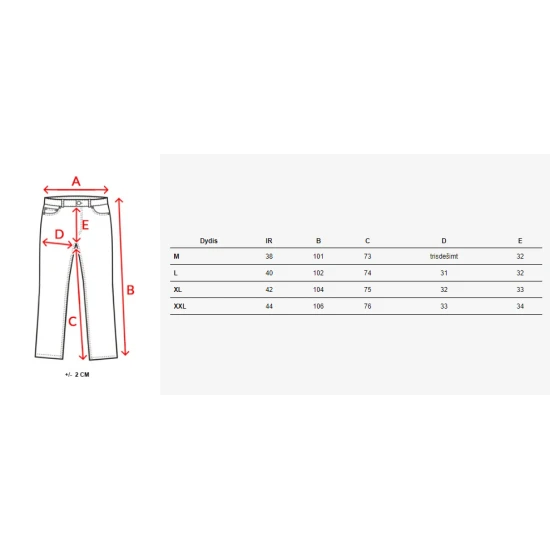 Vyriškos rudos kelnės  Oldy UX4166