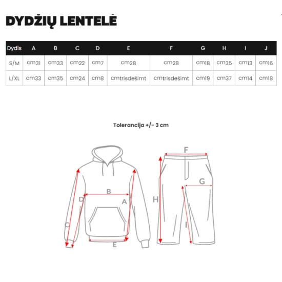 Moteriškas dviejų dalių sportinis kostiumėlis Action O/SY2321