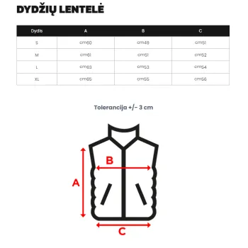 Naiste tumesinine vest Lite