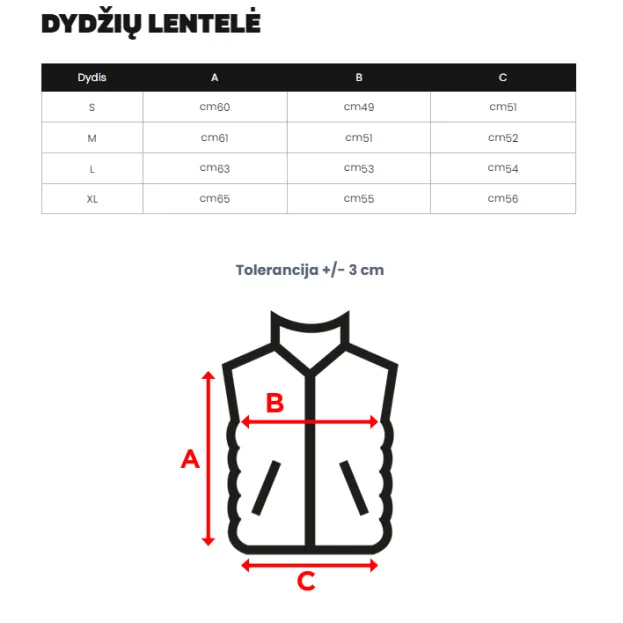 Moteriška tamsiai mėlyna liemenė Lite