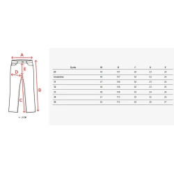 Vyriški mėlyni džinsai  Skull