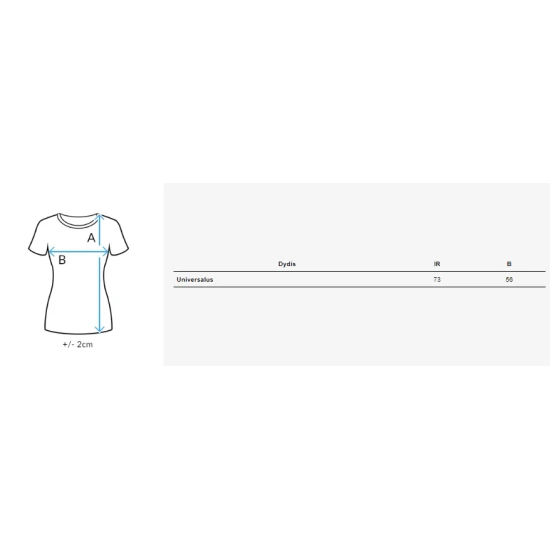 Moteriški rožiniai marškinėliai Tubas RY2638