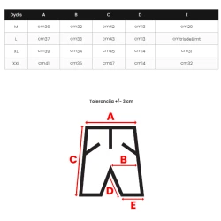 Juodi maudymosi šortai Leaf