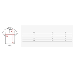 Vyriški bordo polo marškinėliai Metrol