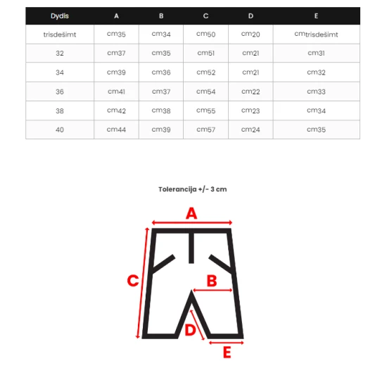 Vyriški džinsiniai šortai Kornel O/VIP-2412