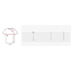 Vyriški balti marškinėliai Bike