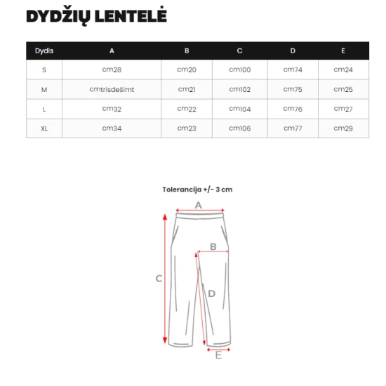 Moteriškos mėtinės kelnės Karin Laisvalaikio kelnės