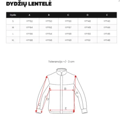 Rožinės spalvos moteriška striukė Maja
