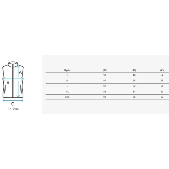Ilga pilka liemenė su gobtuvu Far TY3832