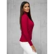 Moteriškas bordo megztinis su aukštu kaklu Stelin JS/8009/5