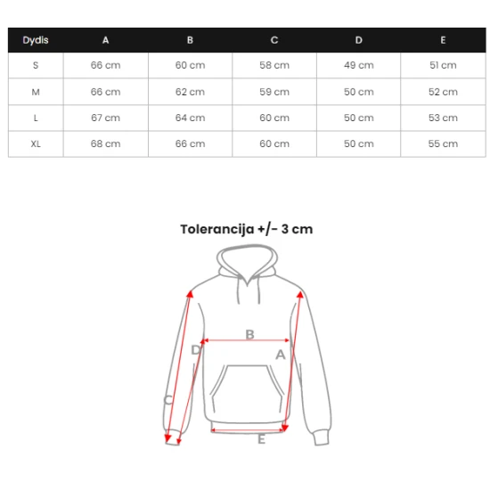 Moteriškas juodas džemperis Edelin O/SWE23049Z