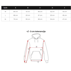 Vyriškas baltas džemperis New York