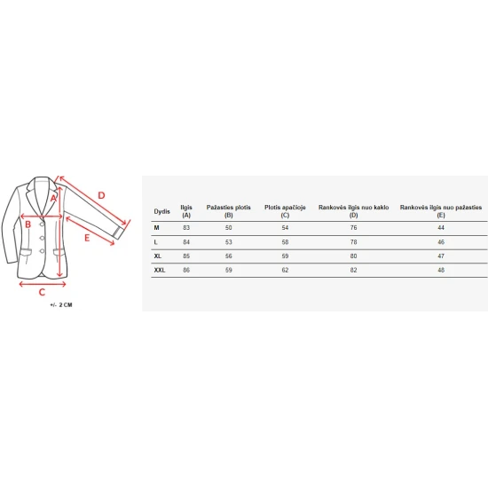 Vyriškas juodas paltas Mumba CX0380