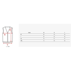 Vyriška dygsniuota tamsiai mėlyna liemenė Eiten