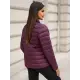 Bordo spalvos dygsniuota striukė Sofia Moteriškos striukės