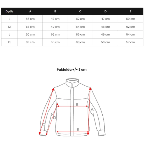 Melsva dygsniuota striukė Sofia JS/11Z8170