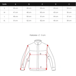 Balta žieminė moteriška striukė Jenner