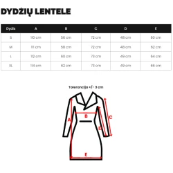 Moteriškas juodos spalvos paltas Izabel