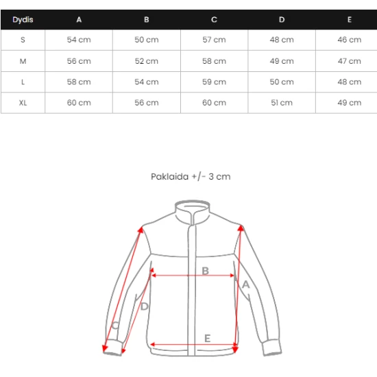 Rudos spalvos moteriška striukė Beni JS/16M9187/392Z