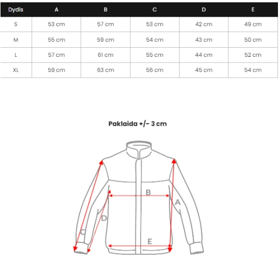 Moteriška juoda striukė Lara O/H833