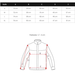 Rusvos spalvos žieminė moteriška striukė Emelin