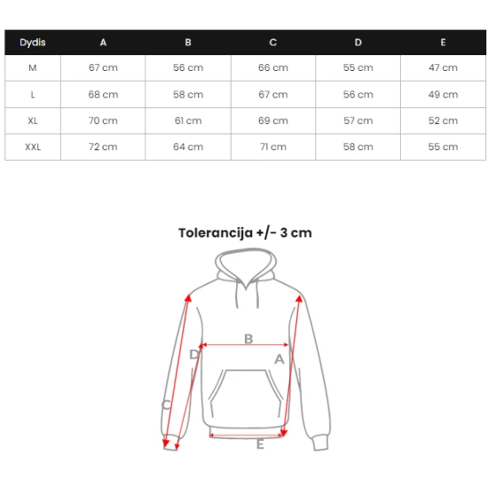 Juodos spalvos džemperis Ethan JS/8B1361/3