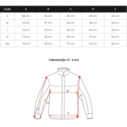 Vyriška balta žieminė striukė Arte