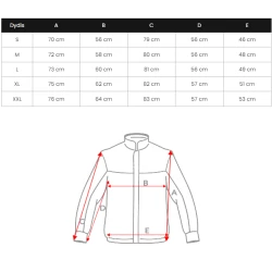 Žieminė balta vyriška striukė Vitor