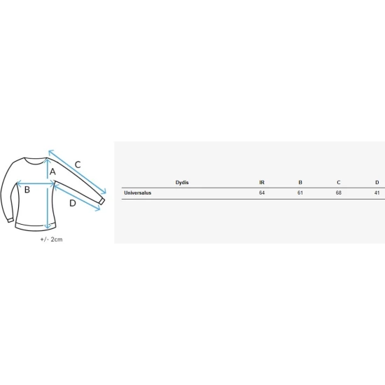 Moteriškas baltas megztinis Roal MY2238