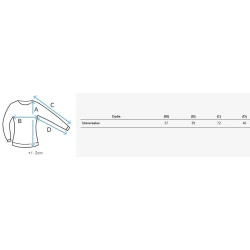 Dryžuotas moteriškas baltas megztinis Brezzi