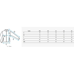 Balta moteriška dygsniuota striukė Merina