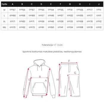 Мужской спортивный комплект черного цвета Gialer