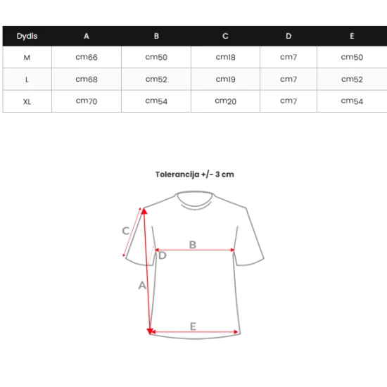 Vyriški baltos spalvos marškiniai Grant O/T1276/1