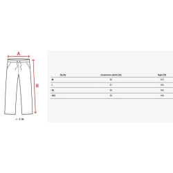 Vyriškos tamsiai mėlynos laisvalaikio kelnės Anti