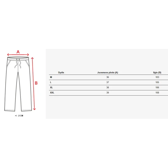 Vyriškos tamsiai mėlynos laisvalaikio kelnės Anti UX4432