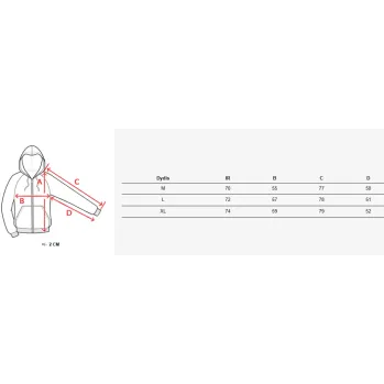 Мужской черный велюровый джемпер Onil