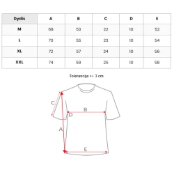 Vyriški baltos spalvos marškiniai Milan