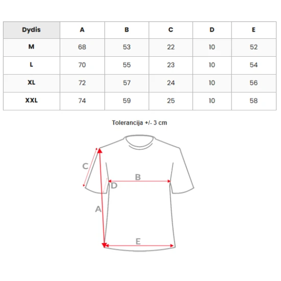 Vyriški juodos spalvos marškiniai Milan O/MPO3443