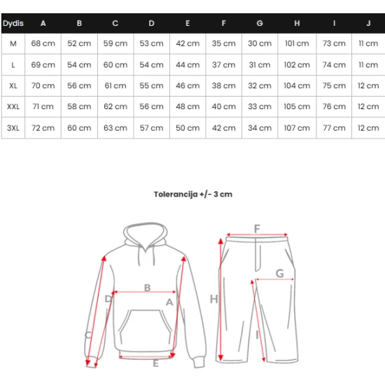 Vyriškas baltos spalvos  laisvalaikio kostiumas Matin