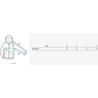Moteriškas šviesiai mėlyna džemperis Mia BY1370