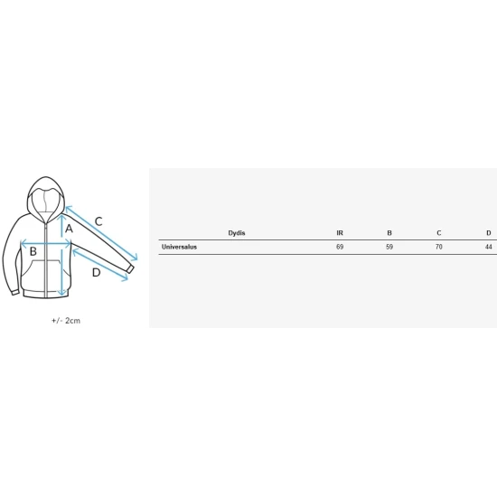 Moteriškas baltas džemperis Mia BY1372