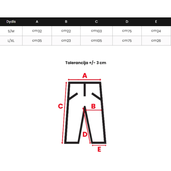 Moteriškos juodos kelnės Karin JS/35K1603/3