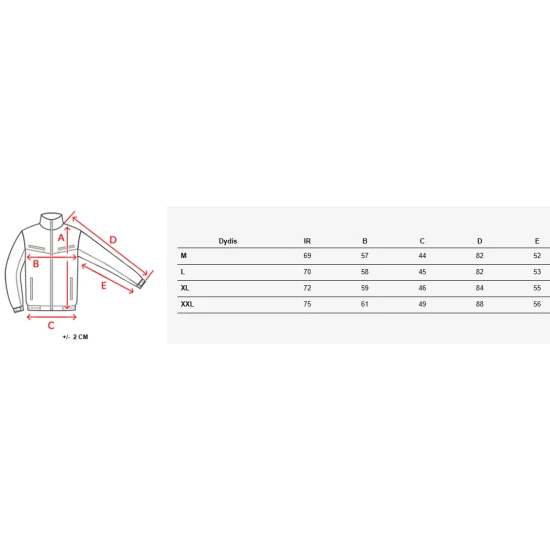 Vyriška tamsiai mėlynos spalvos striukė Edman TX5015