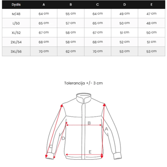 Vyriška juoda striukė su gobtuvu Pyter JS/31M5069/392